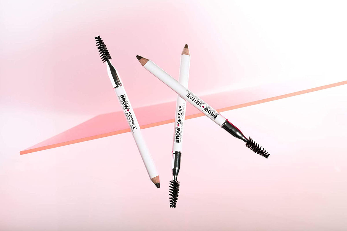 Brow-Sessive Brow Pencil, Ultra-Precise Dual Ended Spoolie Brush for Perfect Buidlable Blendable Shaping, Natural Lasting Shades for Every Brow, Cruelty-Free & Vegan - Taupe(Packaged)
