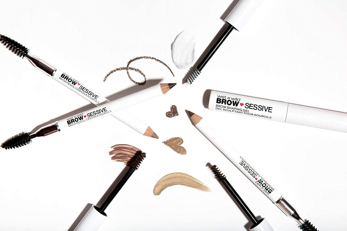 Brow-Sessive Brow Pencil, Ultra-Precise Dual Ended Spoolie Brush for Perfect Buidlable Blendable Shaping, Natural Lasting Shades for Every Brow, Cruelty-Free & Vegan - Taupe(Packaged)